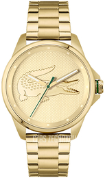 Lacoste Le Croc Żółte złoto/Stal w odcieniu złota Ø43 mm 2011133