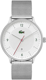 Lacoste Club Biały/Stal Ø42 mm 2011136
