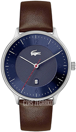 Lacoste Club Niebieski/Skóra Ø42 mm 2011137