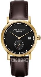 Lars Larsen Helena Czarny/Skóra Ø36 mm 137GB/BLLG18