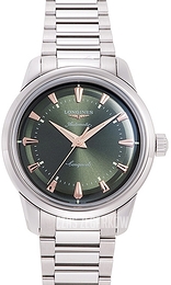 Longines Conquest Heritage Zielony/Stal Ø38 mm L1.649.4.02.6