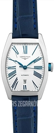 Longines Evidenza Srebrny/Skóra L2.142.4.70.2