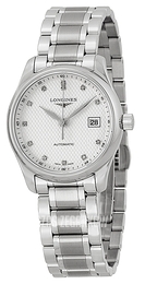 Longines Master Srebrny/Stal Ø29 mm L2.257.4.77.6