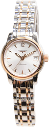 Longines Saint-Imier Srebrny/18 karatowe różowe złoto Ø26 mm L2.263.5.72.7