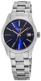 Longines Conquest Classic Niebieski/Stal Ø29.5 mm L2.286.4.92.6