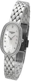 Longines Symphonette Biały/Stal Ø18.9 mm L2.305.0.87.6