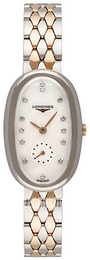 Longines Symphonette Srebrny/18 karatowe różowe złoto Ø21.9 mm L2.306.5.87.7