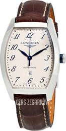 Longines Evidenza Srebrny/Skóra L2.342.4.73.4