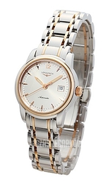 Longines Saint-Imier Srebrny/18 karatowe różowe złoto Ø30 mm L2.563.5.72.7