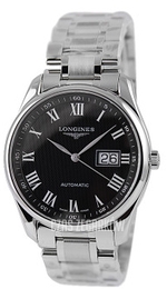 Longines Master Czarny/Stal Ø40 mm L2.648.4.51.6