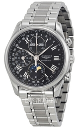 Longines Master Czarny/Stal Ø40 mm L2.673.4.51.6
