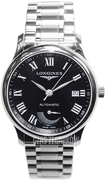 Longines Master Czarny/Stal Ø38.5 mm L2.708.4.51.6