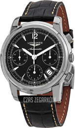 Longines Saint-Imier Czarny/Skóra Ø39 mm L2.753.4.52.3