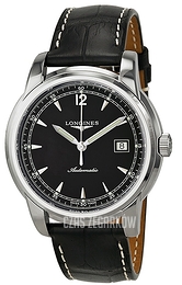 Longines Saint-Imier Czarny/Skóra Ø41 mm L2.766.4.59.3