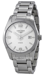 Longines Conquest Czarny/Stal Ø40 mm L2.785.4.76.6