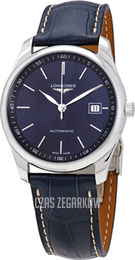 Longines Master Niebieski/Skóra Ø40 mm L2.793.4.92.2