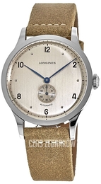 Longines Heritage 1945 Beżowy/Skóra Ø40 mm L2.813.4.66.0