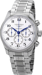 Longines Master Srebrny/Stal Ø44 mm L2.859.4.78.6