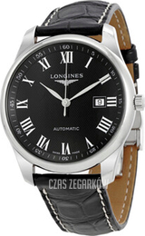 Longines Master Czarny/Skóra Ø42 mm L2.893.4.51.7