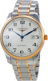 Longines Master Srebrny/18 karatowe różowe złoto Ø42 mm L2.893.5.79.7
