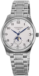 Longines Master Srebrny/Stal Ø42 mm L2.919.4.78.6