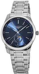Longines Master Niebieski/Stal Ø42 mm L2.919.4.92.6