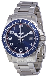 Longines HydroConquest Niebieski/Stal Ø41 mm L3.695.4.03.6