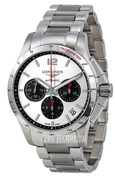 Longines Conquest Srebrny/Stal Ø44.5 mm L3.697.4.06.6