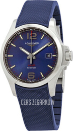 Longines Conquest V.H.P Niebieski/Guma Ø43 mm L3.726.4.96.9