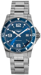 Longines HydroConquest Niebieski/Stal Ø41 mm L3.740.4.96.6