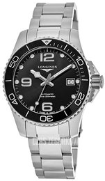 Longines HydroConquest Czarny/Stal Ø39 mm L3.780.4.56.6
