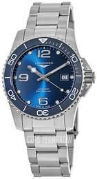 Longines Hydroconquest Niebieski/Stal Ø41 mm L3.781.4.96.6