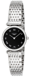 Longines Longines Grande Classique Czarny/Stal Ø24 mm L4.241.0.51.6