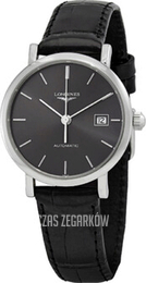 Longines Elegant Szary/Skóra Ø29 mm L4.310.4.72.2
