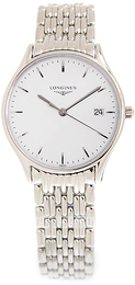 Longines Grande Classique Biały/Stal Ø32 mm L4.359.4.12.6