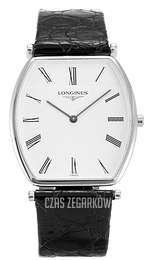 Longines Grande Classique Biały/Skóra Ø29.7 mm L4.705.4.11.2