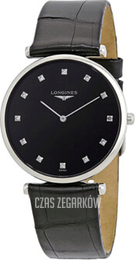Longines Grande Classique Czarny/Skóra Ø33 mm L4.709.4.58.2