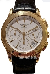 Longines Heritage Biały/Skóra Ø39 mm L4.718.6.22.0