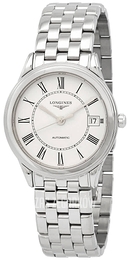 Longines Flagship Biały/Stal Ø35.6 mm L4.774.4.21.6