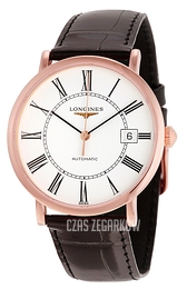 Longines Grande Classique Biały/Skóra Ø37 mm L4.787.8.11.0