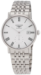 Longines Elegant Biały/Stal Ø39 mm L4.812.4.11.6