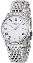 Longines Lyre Biały/Stal Ø39 mm L4.859.4.11.6