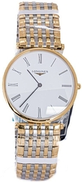Longines La Grande Classique De Longines Biały/Stal Ø38 mm L4.918.2.11.7