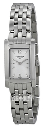 Longines DolceVita Biały/Stal L5.158.4.16.6