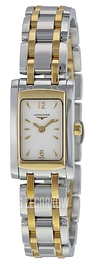Longines DolceVita Biały/18 karatowe żółte złoto L5.158.5.28.7
