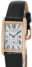 Longines Dolcevita Srebrny/Skóra L5.255.9.71.0