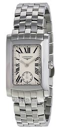 Longines DolceVita Biały/Stal 26.85x22.4 mm L5.502.4.71.6
