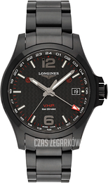 Longines Conquest V.H.P. Czarny/Stal Ø41 mm L3.718.2.66.6
