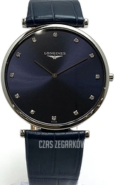 Longines La Grande Classique De Longines Niebieski/Skóra Ø37 mm L4.766.4.97.2