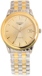 Longines Flagship Żółte złoto/Stal w odcieniu złota Ø38.5 mm L4.974.3.32.7